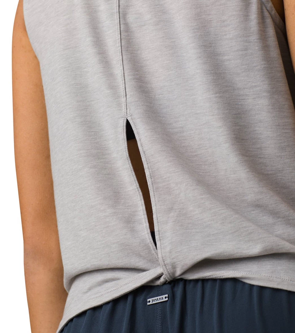 NEW ARRIVALS PrAna Rogue Sleeveless Grey Heather 5 NEW ARRIVALS PrAna Rogue Sleeveless Grey Heather
