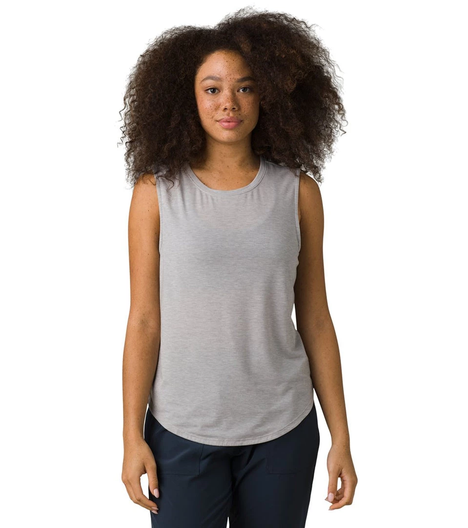 NEW ARRIVALS PrAna Rogue Sleeveless Grey Heather 7 NEW ARRIVALS PrAna Rogue Sleeveless Grey Heather