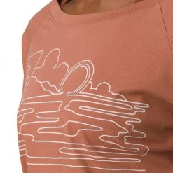 PrAna Organic Graphic Long Sleeve Terra One Line