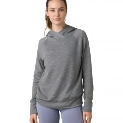 NEW ARRIVALS PrAna Sunrise Hoodie Heather Grey