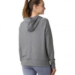 NEW ARRIVALS PrAna Sunrise Hoodie Heather Grey