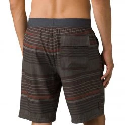PrAna Men's Super Mojo Short II Black Olive Stripe NEW ARRIVALS