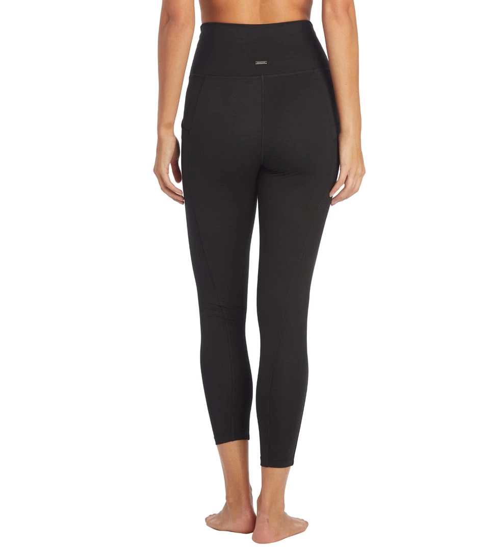 NEW ARRIVALS PrAna Becksa 7/8 Yoga Leggings Solid Black 5 NEW ARRIVALS PrAna Becksa 7/8 Yoga Leggings Solid Black