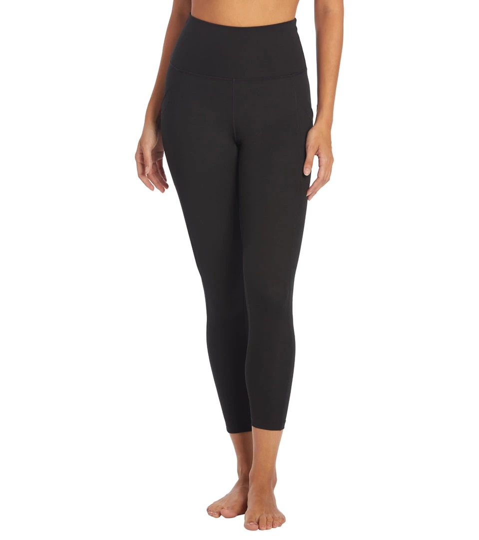 NEW ARRIVALS PrAna Becksa 7/8 Yoga Leggings Solid Black 9 NEW ARRIVALS PrAna Becksa 7/8 Yoga Leggings Solid Black