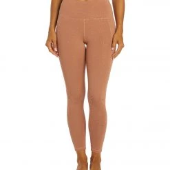 PrAna Becksa 7/8 Yoga Leggings Cloud Blush Heather