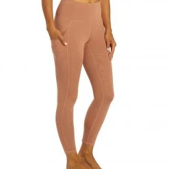 PrAna Becksa 7/8 Yoga Leggings Cloud Blush Heather