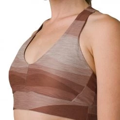 NEW ARRIVALS PrAna Layna Bra Cloud Blush Dune