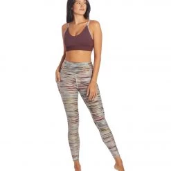 NEW ARRIVALS PrAna Sopra Seamless Bra Rich Cocoa