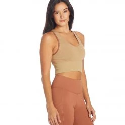 PrAna Sopra Seamless Crop Top Coastal Sage NEW ARRIVALS