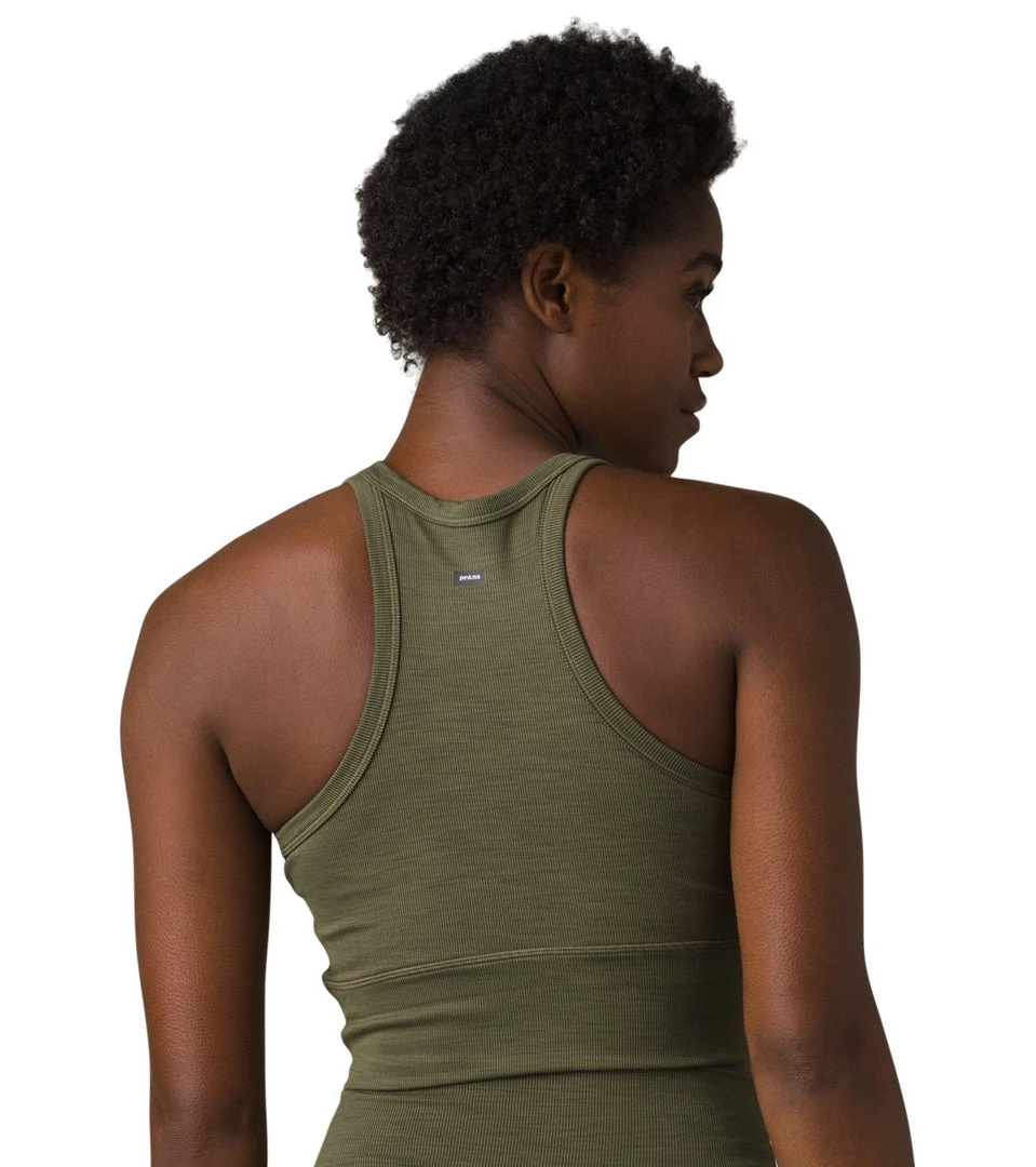 PrAna Becksa Bralette Cargo Green Heather 4 PrAna Becksa Bralette Cargo Green Heather