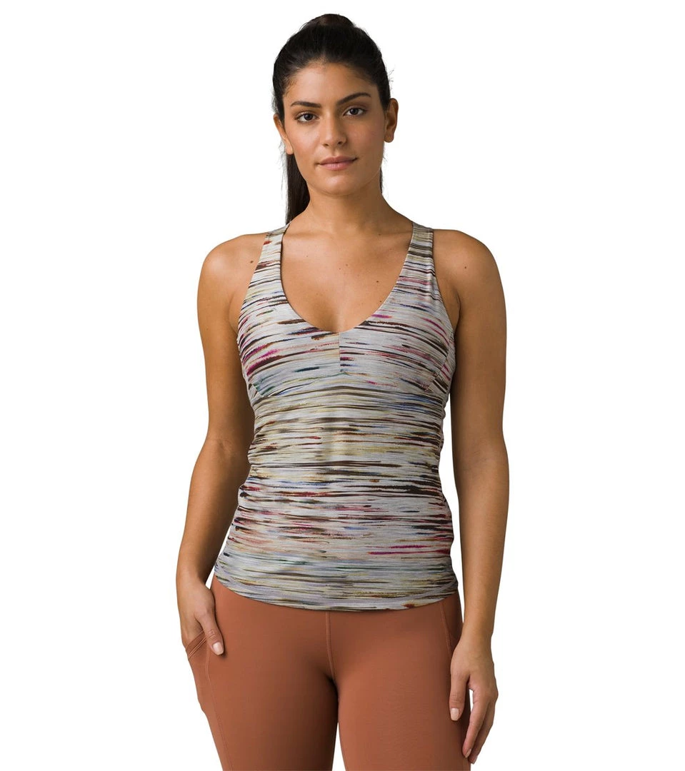 NEW ARRIVALS PrAna Layna Bra Tank Multi Striations 3 NEW ARRIVALS PrAna Layna Bra Tank Multi Striations