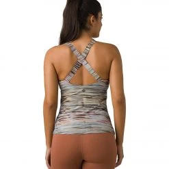 NEW ARRIVALS PrAna Layna Bra Tank Multi Striations 8 NEW ARRIVALS PrAna Layna Bra Tank Multi Striations