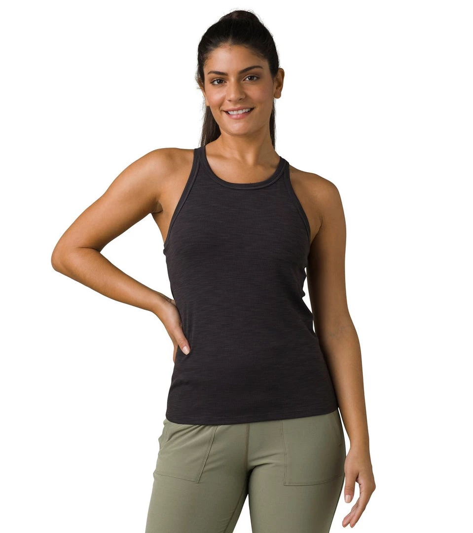 PrAna Becksa Tank Black Heather NEW ARRIVALS 3 PrAna Becksa Tank Black Heather NEW ARRIVALS