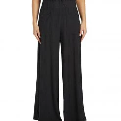 CLOTHING Free People Blissed Out Wide Leg Pants Black