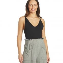 CLOTHING Free People Rosie Duo Bodysuit Black