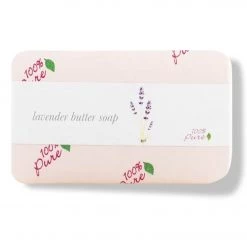 100% Pure Lavender Butter Soap Bar, 4.5 Oz