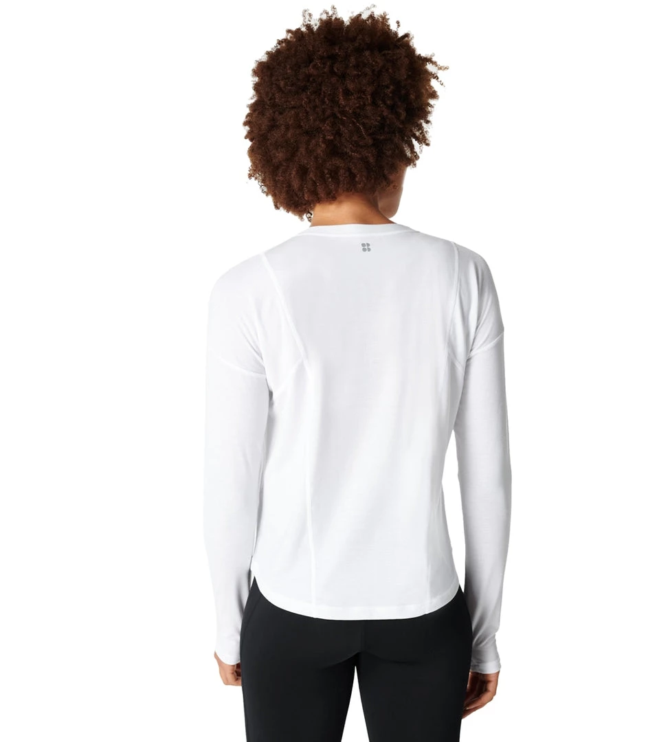 NEW ARRIVALS Sweaty Betty Haste Run Long Sleeve Top White 5 NEW ARRIVALS Sweaty Betty Haste Run Long Sleeve Top White