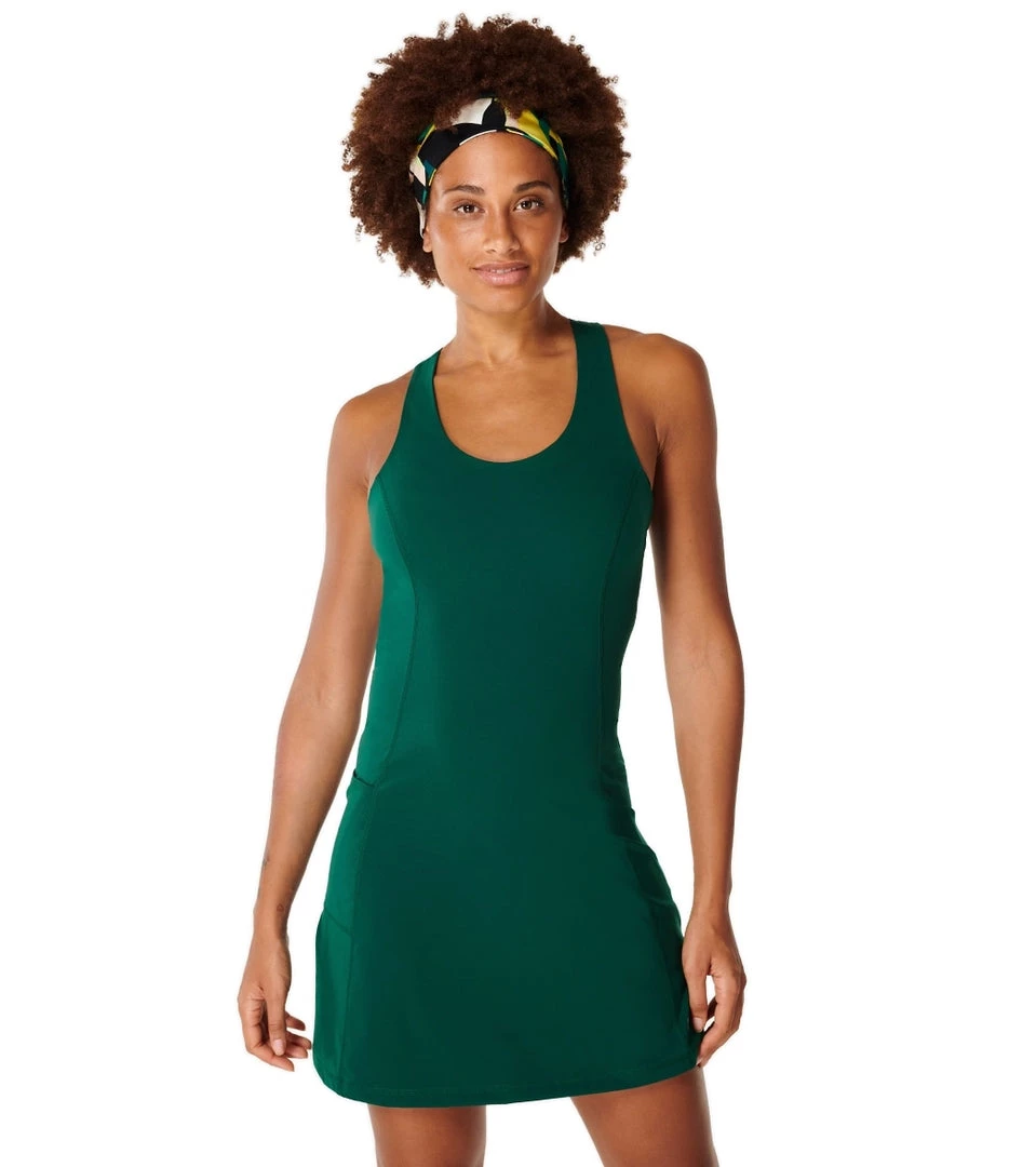 Sweaty Betty Power Workout Dress Retro Green 3 Sweaty Betty Power Workout Dress Retro Green