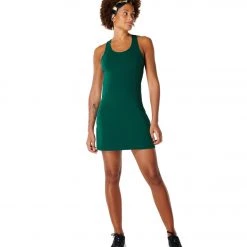 Sweaty Betty Power Workout Dress Retro Green 14 Sweaty Betty Power Workout Dress Retro Green