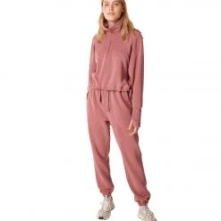 Sweaty Betty Sand Wash Half Zip Sweatshirt Cedar Pink 20 Sweaty Betty Sand Wash Half Zip Sweatshirt Cedar Pink