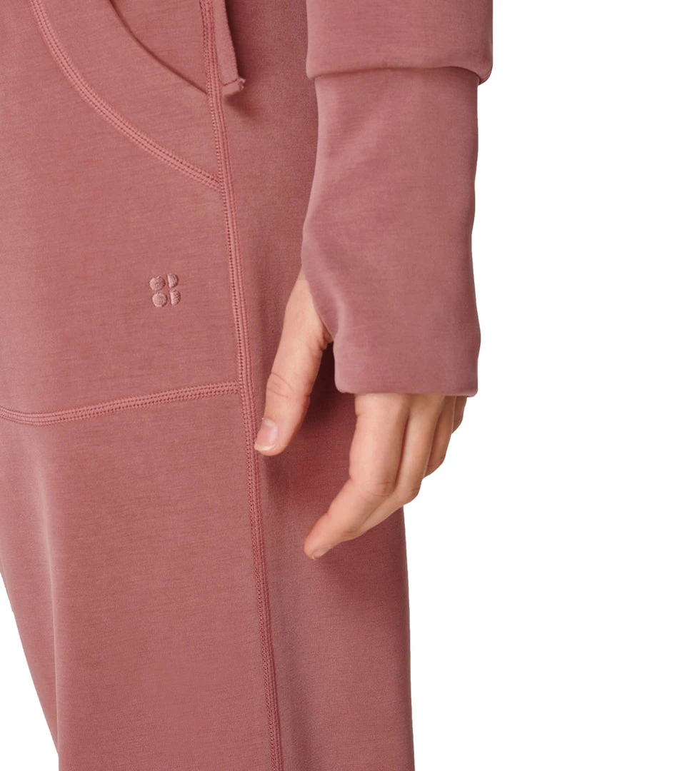 Sweaty Betty Sand Wash Half Zip Sweatshirt Cedar Pink 10 Sweaty Betty Sand Wash Half Zip Sweatshirt Cedar Pink