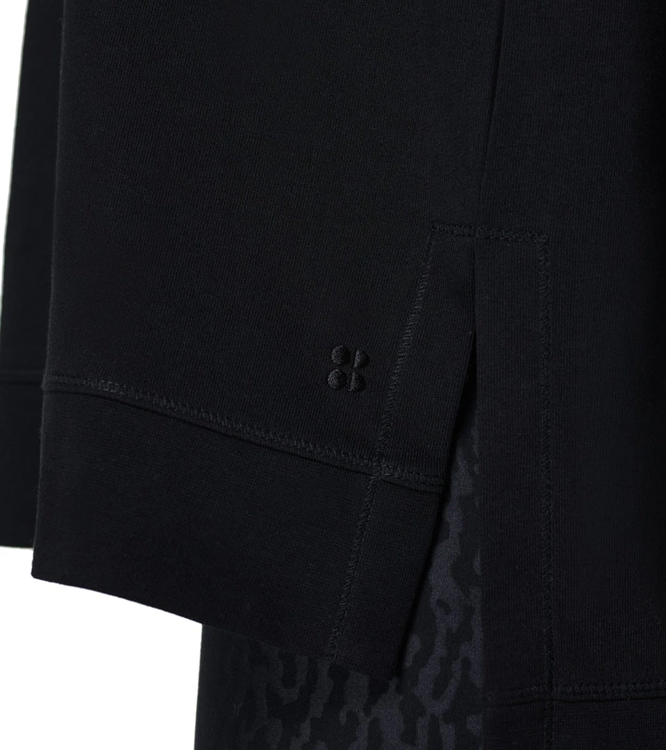 NEW ARRIVALS Sweaty Betty After Class Cross Back Sweatshirt Black 14 NEW ARRIVALS Sweaty Betty After Class Cross Back Sweatshirt Black