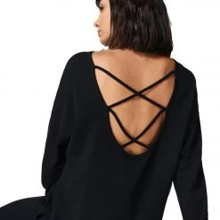 NEW ARRIVALS Sweaty Betty After Class Cross Back Sweatshirt Black 23 NEW ARRIVALS Sweaty Betty After Class Cross Back Sweatshirt Black