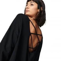 NEW ARRIVALS Sweaty Betty After Class Cross Back Sweatshirt Black 24 NEW ARRIVALS Sweaty Betty After Class Cross Back Sweatshirt Black