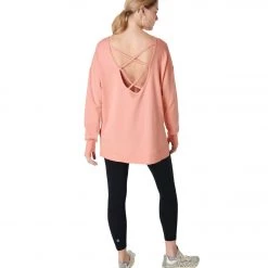 Sweaty Betty After Class Cross Back Sweatshirt Bloom Pink 21 Sweaty Betty After Class Cross Back Sweatshirt Bloom Pink
