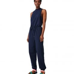 NEW ARRIVALS Sweaty Betty Kaya Jumpsuit Navy Blue