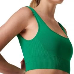 Sweaty Betty Balance Seamless Longline Bra Vivid Green NEW ARRIVALS