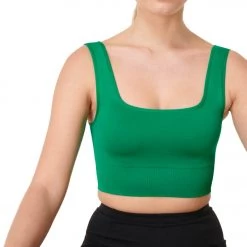 Sweaty Betty Balance Seamless Longline Bra Vivid Green NEW ARRIVALS