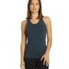 Sweaty Betty Athlete Seamless Workout Tank Navy Blue