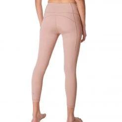 NEW ARRIVALS Sweaty Betty Super Soft 7/8 Workout Leggings Ash Pink