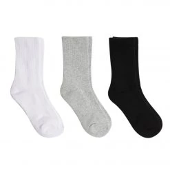 NEW ARRIVALS Sweaty Betty Essentials Go Faster Socks 3 Pack Black Multi