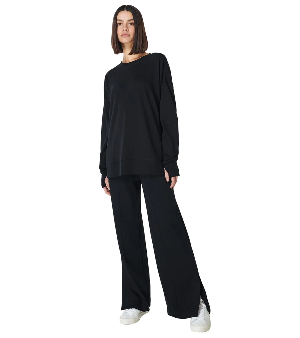 Sweaty Betty After Class Wide Leg Trouser 30" Black NEW ARRIVALS 6 Sweaty Betty After Class Wide Leg Trouser 30" Black NEW ARRIVALS