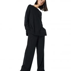 Sweaty Betty After Class Wide Leg Trouser 30" Black NEW ARRIVALS 21 Sweaty Betty After Class Wide Leg Trouser 30