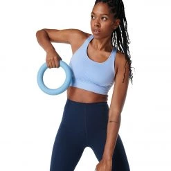Sweaty Betty Stamina Workout Bra Coast Blue