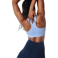 Sweaty Betty Stamina Workout Bra Coast Blue