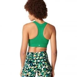 NEW ARRIVALS Sweaty Betty Stamina Workout Bra Vivid Green