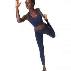 Sweaty Betty Stamina Workout Bra Navy Blue