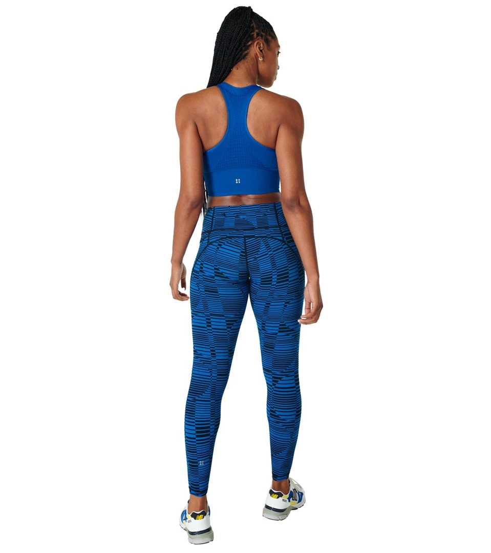 Sweaty Betty Stamina Longline Workout Bra Oxford Blue 8 Sweaty Betty Stamina Longline Workout Bra Oxford Blue