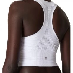 NEW ARRIVALS Sweaty Betty Stamina Longline Workout Bra White