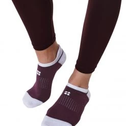 Sweaty Betty Workout Trainer Socks 3 Pack Aubergine Purple