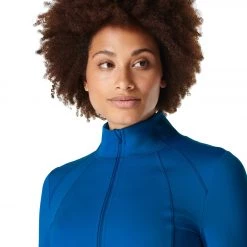 NEW ARRIVALS Sweaty Betty Power Boost Workout Zip Up Oxford Blue 15 NEW ARRIVALS Sweaty Betty Power Boost Workout Zip Up Oxford Blue