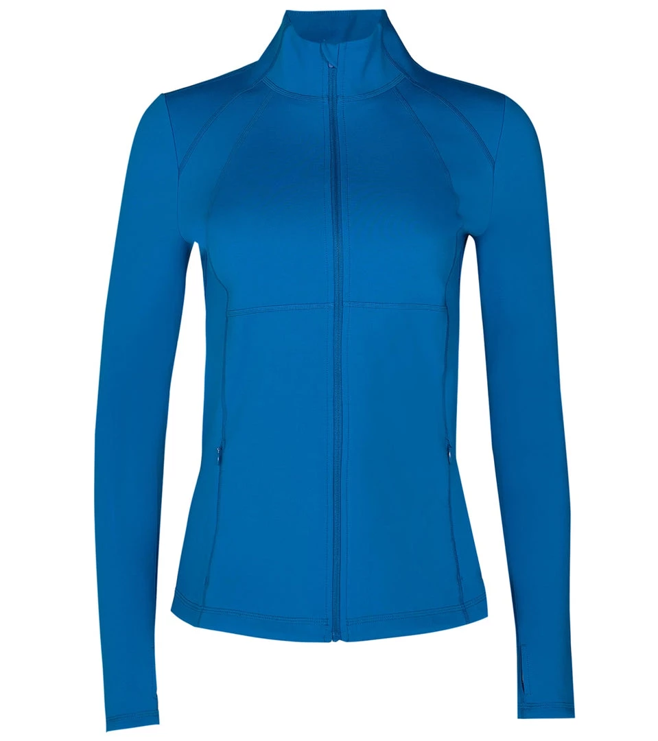 NEW ARRIVALS Sweaty Betty Power Boost Workout Zip Up Oxford Blue 10 NEW ARRIVALS Sweaty Betty Power Boost Workout Zip Up Oxford Blue