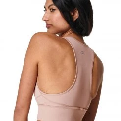 NEW ARRIVALS Sweaty Betty Super Soft Dance Crop Ash Pink