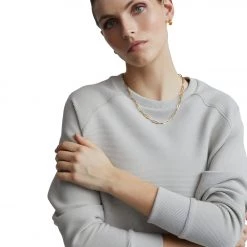 Varley Manning Sweatshirt Sage Grey NEW ARRIVALS