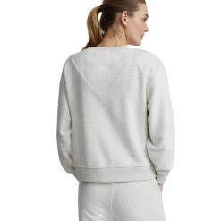 NEW ARRIVALS Varley Arleta Sweatshirt Ivory Cloud