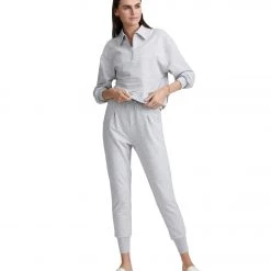 Varley Keswick Pant Light Grey Marl